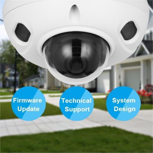 5MP 1/2.7" CMOS Starlight AI IR Fixed Focal Mini Smart IP POE Camera,SMD 4.0, AI SSA,IP67 Weatherproof