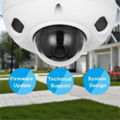 5MP 1/2.7" CMOS Starlight AI IR Fixed Focal Mini Smart IP POE Camera,SMD 4.0, AI SSA,IP67 Weatherproof
