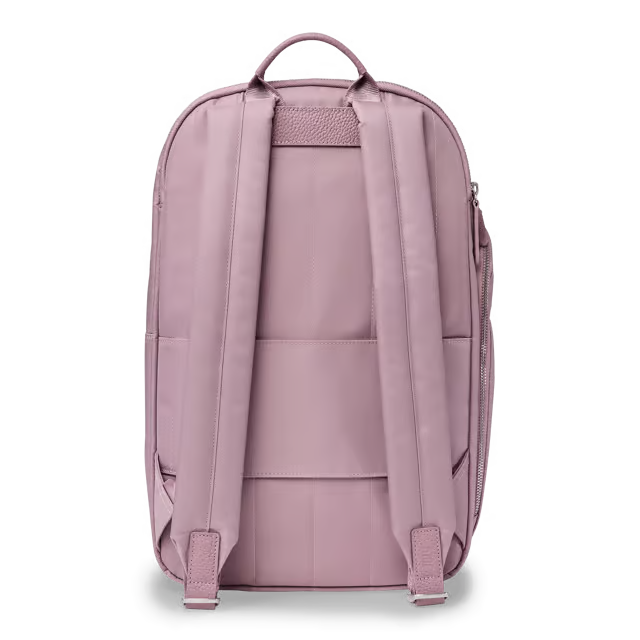 20L Water Resistant Twill Nylon Backpack with 16-inch Laptop Pocket & Luggage Sleeve
