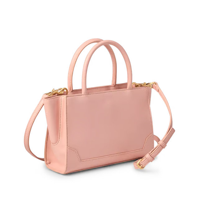 4L Structured Wing-Shape Crossbody Handbag with Dual Carry Design